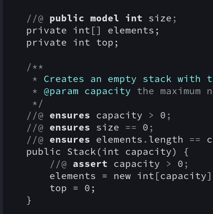 JML highlighting in neovim